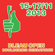 Bleau Open volgend weekend