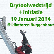 Drytoolwedstrijd in Buggenhout op 19 januari 2014