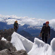 Video van de beklimming van de Mont Blanc via de Innominata