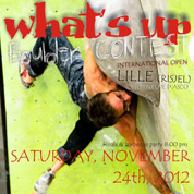 What's Up Boulder Contest op 24 november
