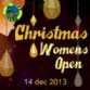 Christmas Womens Open op 14 december in City Lizard