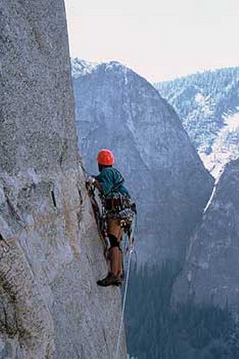 Yosemity, El Capitan: route Lurking Fear