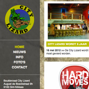 Een nieuwe website voor de City Lizard
