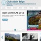 Nieuwe website voor de Club Alpin Belge